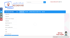 Desktop Screenshot of maytinhsecondhand.com