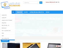 Tablet Screenshot of maytinhsecondhand.com